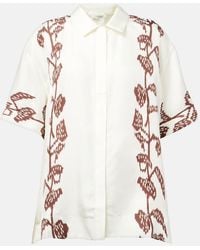Asceno - Montauk Silk Twill Shirt - Lyst