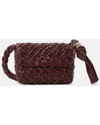 Bottega Veneta - Kalimero Citta Small Leather Shoulder Bag - Lyst