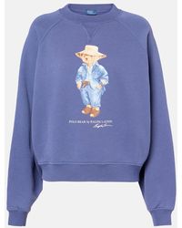 Polo Ralph Lauren - Sweatshirt With Playful Logo Graphic - Lyst