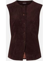 Stouls - Suede Casino Vest - Lyst