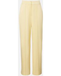 Jonathan Simkhai - Kyra Satin Wide-Leg Pants - Lyst