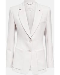Dorothee Schumacher - Single-Breasted Wool-Blend Blazer - Lyst