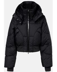 adidas By Stella McCartney - Wattierte Cropped-Jacke - Lyst