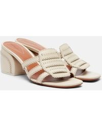 Zimmermann - Goldie 65 Leather Mules - Lyst