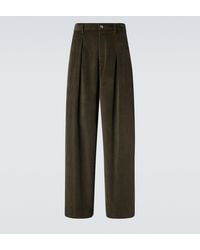 JW Anderson - Cotton Corduroy Wide-Leg Pants - Lyst
