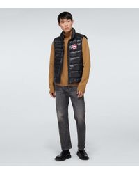 canada goose chaleco transparente