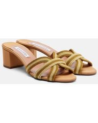 Aquazzura - Day Dream Woven Sandals - Lyst