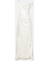 Vivienne Westwood - Bridal Nova Grace Satin Gown - Lyst