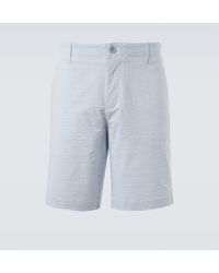 Vilebrequin - Brad Striped Seersucker Bermuda Shorts - Lyst