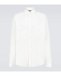 Balenciaga - Camicia in cotone - Lyst