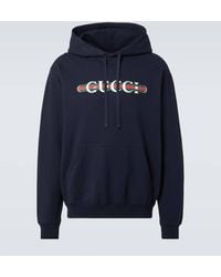 Gucci - Sudadera De Punto De Algodón Con Estampado, Talla - Lyst