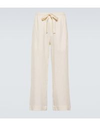 Commas - Weite Hose Aus Leinen - Lyst