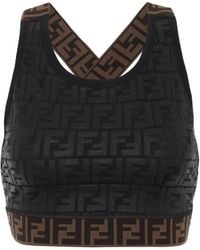 fendi sports bra orange