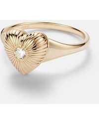 PERSÉE - 9Kt Ring With Diamond - Lyst