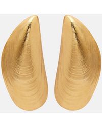 Jennifer Behr - Wade-Plated Earrings - Lyst