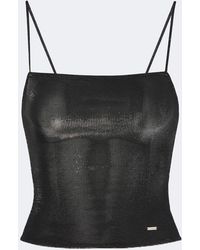 Gucci - Embellished Crop Top - Lyst