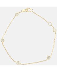 STONE AND STRAND - Diamonds By The Dozen 10kt Gold Bracelet With Diamonds - Lyst