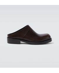 Dries Van Noten - Leather Mules - Lyst