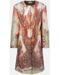 JACQUES WEI - Manteau A Sequins - Lyst
