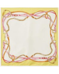 Gucci - Panuelo De Sarga De Seda Estampado - Lyst