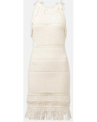 Isabel Marant - Araliage Macrame Cotton Minidress - Lyst