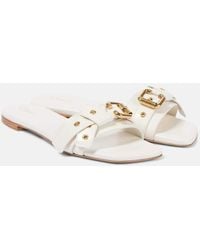 Chloé - Mae Leather Slides - Lyst
