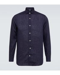 Frescobol Carioca - Long-Sleeved Linen Shirt - Lyst