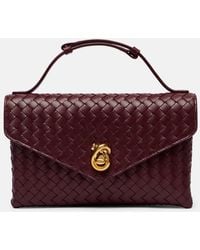 Bottega Veneta - Knot Lock Tasche - Lyst