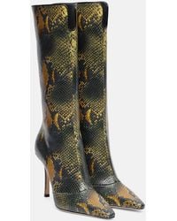 Jimmy Choo - Archive Boot 100 Leather Knee-High Boots - Lyst