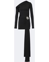David Koma - Embellished One-Shoulder Minidress - Lyst