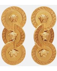 Versace - Pendientes Tribute Medusa - Lyst