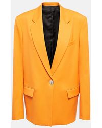 The Attico - Bianca Wool-Blend Blazer - Lyst