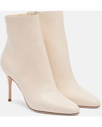 Manolo Blahnik - Insopo Leather Ankle Boots - Lyst