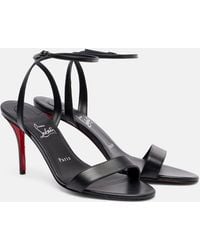 Christian Louboutin - Sandalen Miss Z Sandal 80 Aus Leder - Lyst