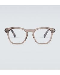 Dior - Eckige Brille Diorblacksuito S10I - Lyst