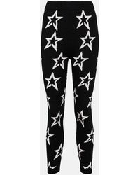 Perfect Moment - Ski-Leggings Aster aus Wolle - Lyst