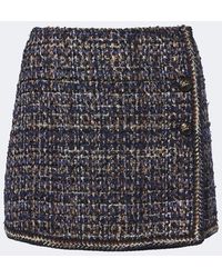 Etro - Tweed Miniskirt - Lyst