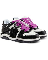 Off-White c/o Virgil Abloh Sneakers Out Of Office in pelle - Viola