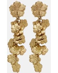 ALÉMAIS - Boucles D'Oreilles Team Spirit En Plaque Or - Lyst