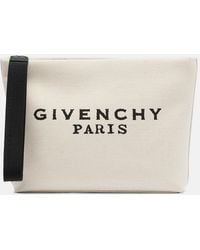 Givenchy - Logo Canvas Pouch - Lyst