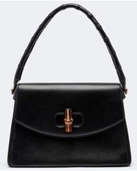 Gucci - Bamboo Vendetta Medium Top-Handle Bag - Lyst