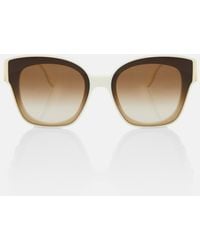 Fendi - Eckige Sonnenbrille First Butterfly - Lyst