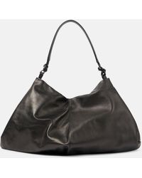 The Row - Samia Leather Shoulder Bag - Lyst