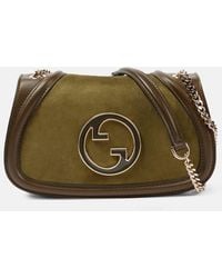 Gucci - Blondie Small Leather Shoulder Bag - Lyst