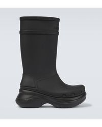 Balenciaga - X Crocs Chunky Rain Boots - Lyst