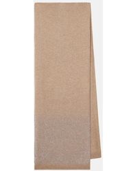 Max Mara - Bari Rhimestone-Embellished Cashmere Scarf - Lyst