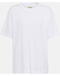 Khaite - Mae Cotton Jersey T-shirt - Lyst