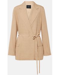 JOSEPH - Gibellina Amelot Silk-Blend Jacket - Lyst
