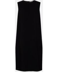 The Row - Mirna Crepe Midi Dress - Lyst