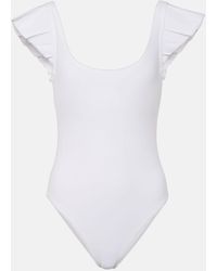 Karla Colletto - Alora Ruffled Swimsuit - Lyst